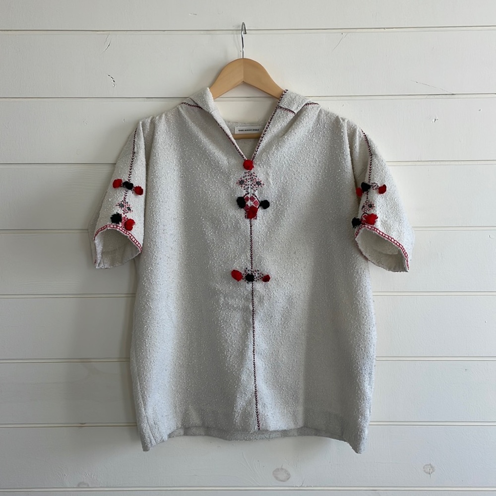 Isabel Marant Étoile hooded Moroccan inspired top size 40
